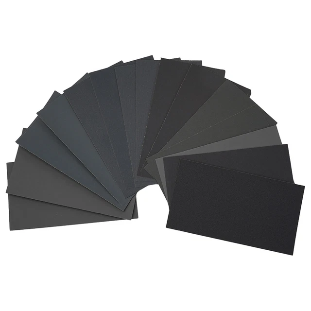 Assortimento di carta vetrata secca bagnata di alta qualità adatto a tutte le s