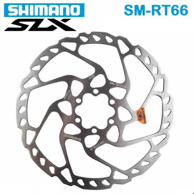 Shimano Deore SLX SM RT66 Disc Brake Rotors 6 Bolt 160mm 180mm 203mm MTB Bicycle