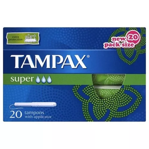 Tampax Tampons Blue Box Super x 20