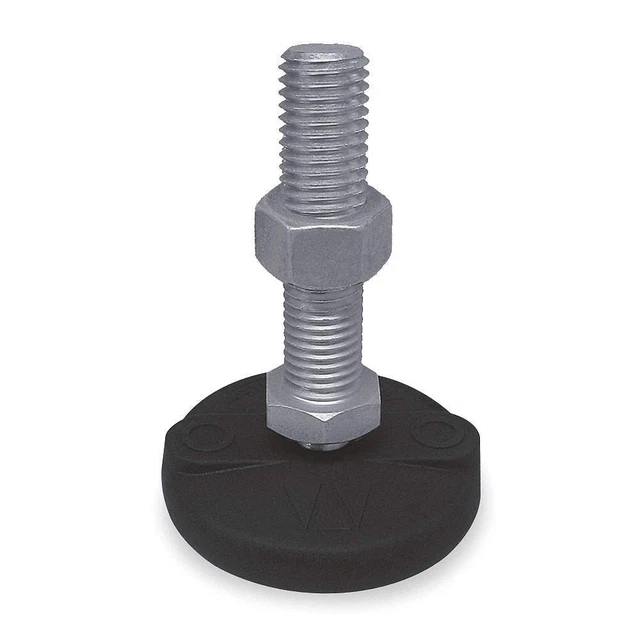 S & W BSNYLC44 Level Mount,Swivel Stud,5/8-11,4in Base