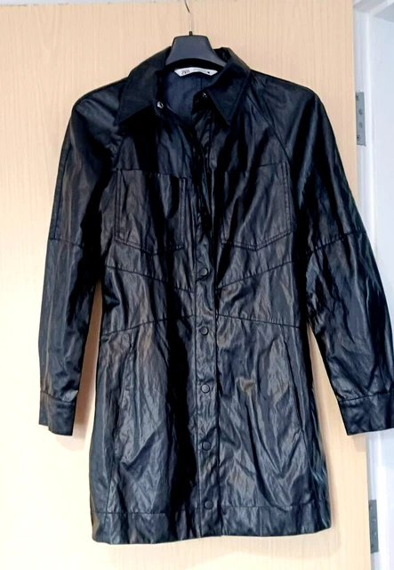 Camicia ecopelle zara outlet