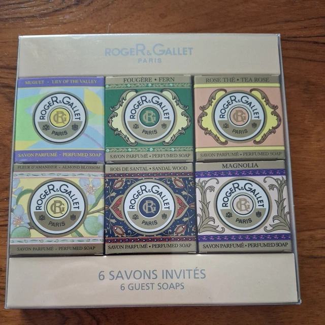 SEIFE LUXUS SOAP - Geschenkset Box - 5x 80 g - Roger & Gallet Paris -  Frankreich EUR 35,00 - PicClick DE
