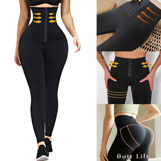 Corset Gym Leggings Women High Waist Compression Tummy Control Yoga Pants Shaper