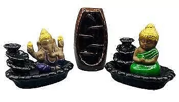 Various Ceramic back flow incense burner