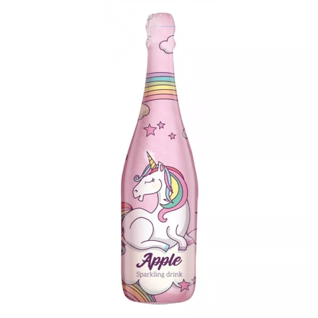 Spumante analcolico per bambini UNICORNO - GUSTO FRUTTA Mela - 0,75l