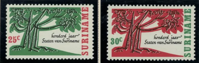 Suriname, Scott 337 - 338 in MNH Condition