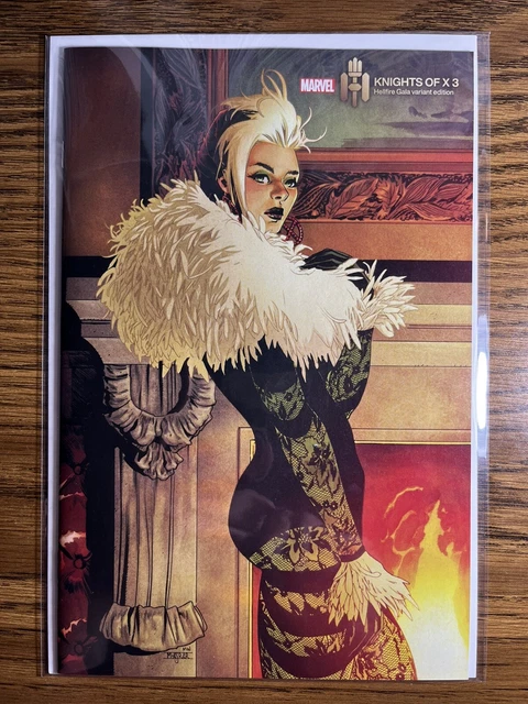 Knights Of X 3 Nm/Nm+ Gorgeous Rouge Asrar Hellfire Gala Variant Marvel 2022