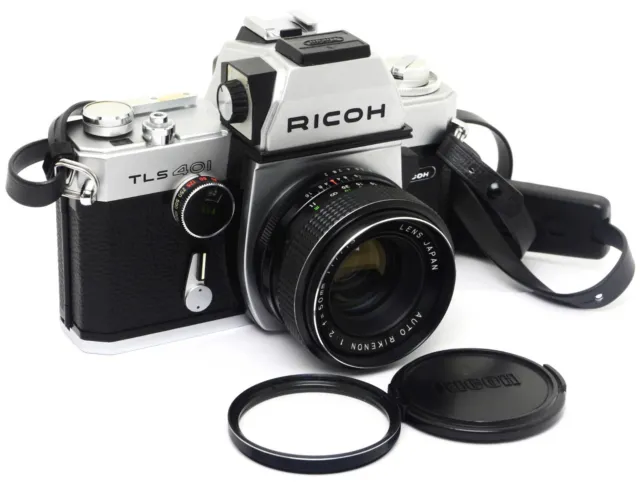 ✮ Ricoh TLS-401 mit Rikenon 50mm f/2 Objektiv #02204145 || vom Händler