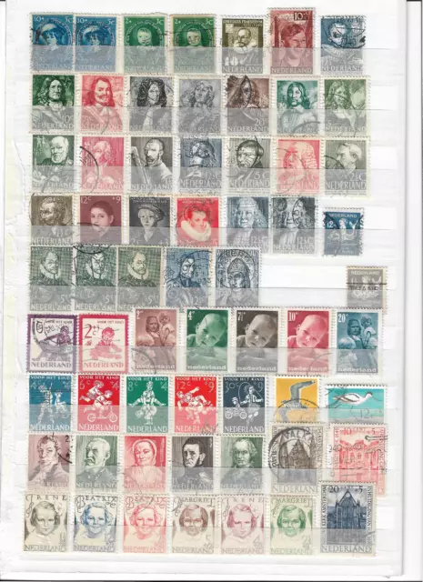 Vrac Lot De 200 Timbres Pays-Bas      Pb1