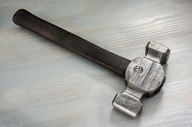 Marteau à panne droite 2 lb Outils de forgeron Marteaux Marteau à forger