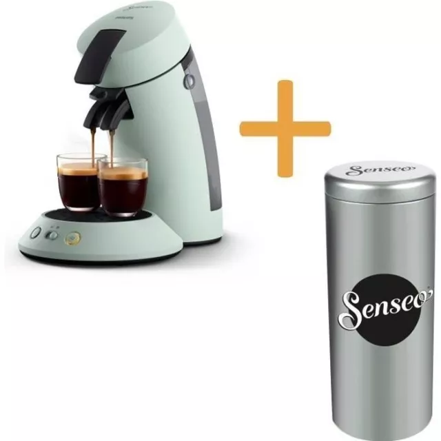 Machine a café dosette SENSEO ORIGINAL+ Philips CSA210/23, Booster d'arômes, ...