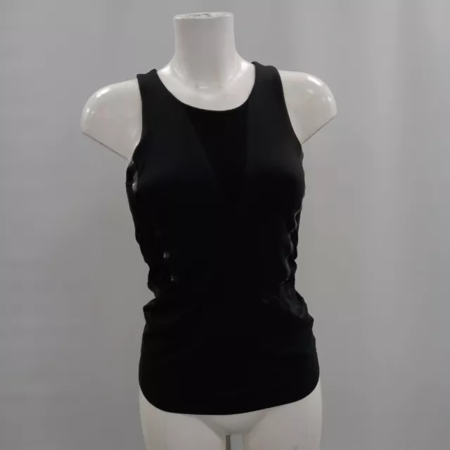 Stella McCartney Black Vest Top Size S Womens RMF52-ER