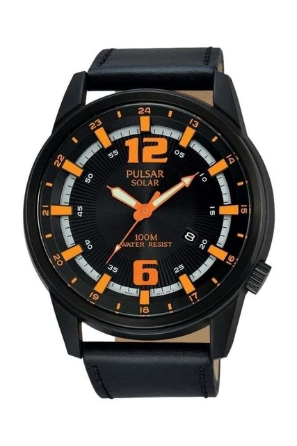 PULSAR GENTS SOLAR Powered Watch PX3081X1 187.23 PicClick AU