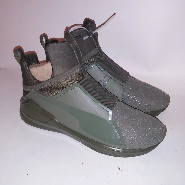 Puma fierce olive green on sale