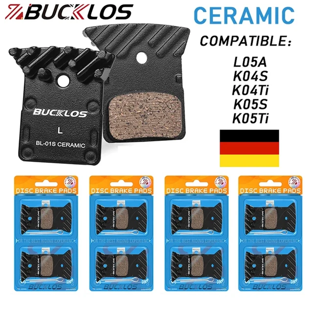 Plaquettes De Frein Céramique Shimano Compatibles L03A, L04C, J05A, N03A – Dissipateur Aluminium, 3 Modèles