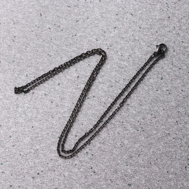 5 pz collana semplice acciaio inox collana decorativa Endant per uomo