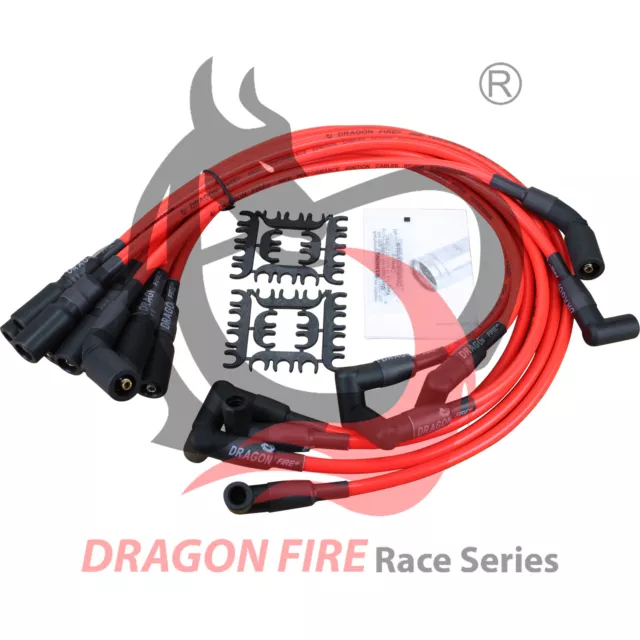 Dragon Fire Performance Spark Plug Wire Set **For 1996-2000 Gm Gmc V8 5.7L