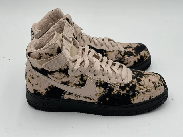 air force 1 high acid wash print