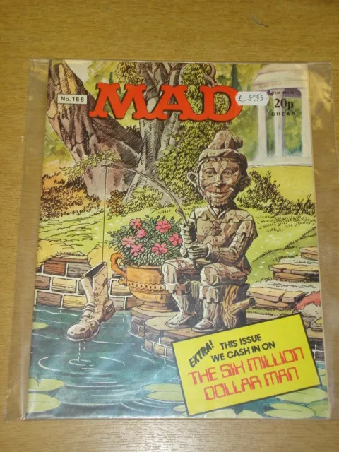 Mad Magazin #166 Vf Thorpe And Porter Uk Magazin Six Million Dollar Man