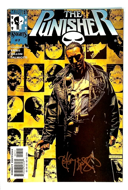 Punisher #7 Vol 3 Signed by Tim Bradstreet Marvel Comics 2000