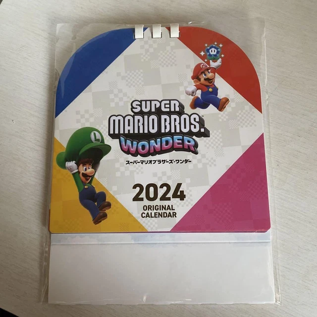 MARIO CALENDAR 2024 34.63 PicClick
