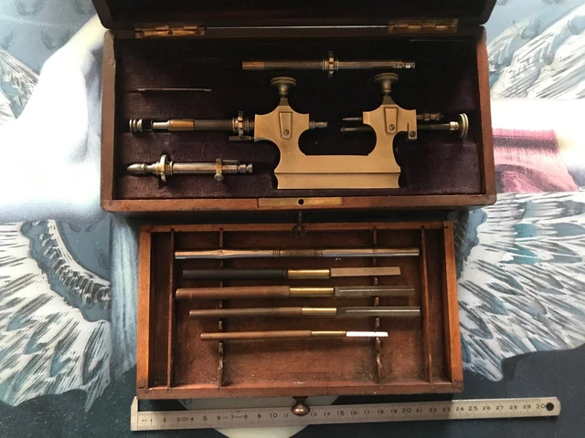 Planteur D'horlogerie Ancien - Outil Vintage France