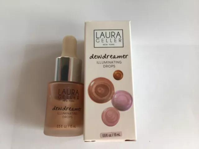 Laura Geller dewdreamer illuminating drops Shade -Gilded Honey  15ml Boxed