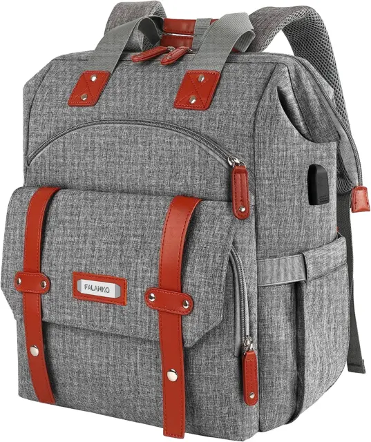 Laptop Backpack for Women, 15.6 Inch Computer Backpack Doctor Teacher Work Purse