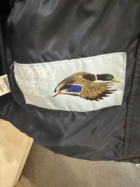 Men's Superdry Double Duck Sherpa Work Jacket - 2XL 3