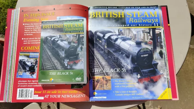 DeAgostini British Steam Railways Magazine & DVD #11 The Black 5s