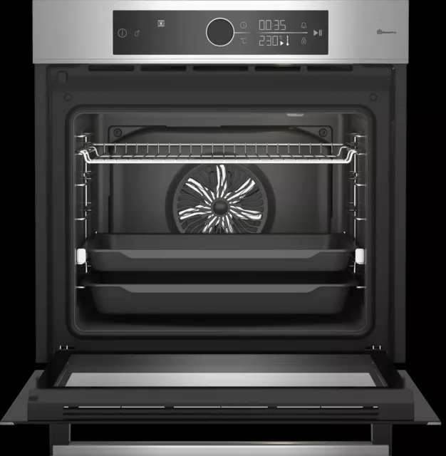 FORNO INCASSO MULTIFUNZIONE 13 VENTILATO BEKO BBIM14400XSWE WiFi PizzaPro™ A+ 3