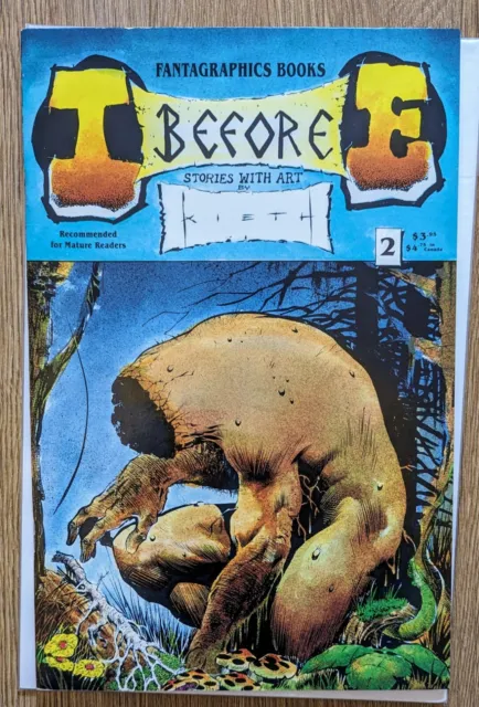 I Before E #2 • Sam Kieth 1st Maxx Story • 1st Print Fantagraphics 1992 • VF+