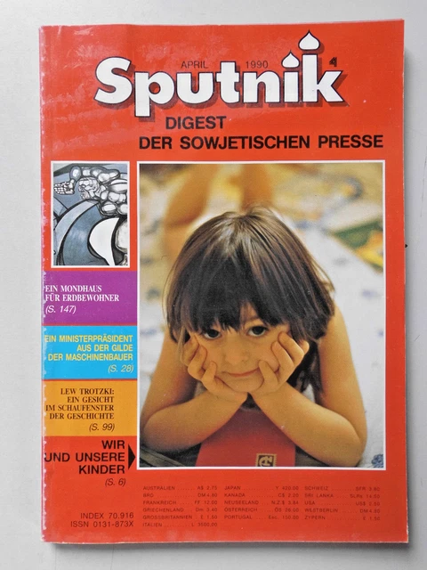 SPUTNIK 4 / 1990 Zeitschrift Digest der sowjetischen Presse Leben in