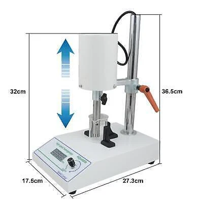 High Speed 2-Head Homogenizer with 4 Beakers - 5 to 1000ml Capacity