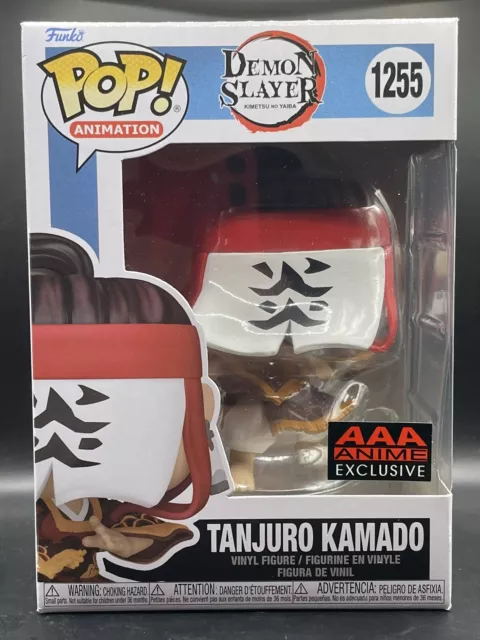 Funko Pop! Demon Slayer Tanjuro Kamado #1255 AAA Anime Exclusive Vinyl Figure