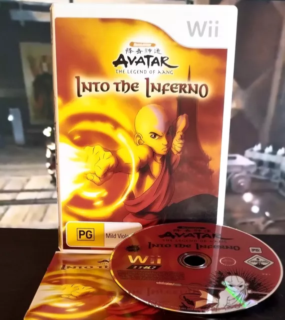 Avatar The Legend Of Aang: Into The Inferno Wii Game by THQ [PAL CIB Complete]