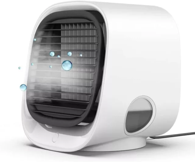 Mini Air Cooler Mobile Klimaanlage Luftkühler Befeuchter Ventilator  Klimagerät