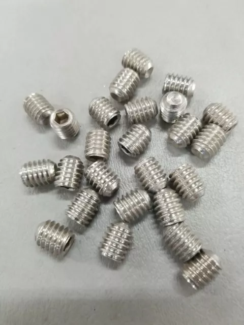 5/16-18 x 3/8" Socket Set Screws Allen Drive Cup Point Stainless Steel Qty 25