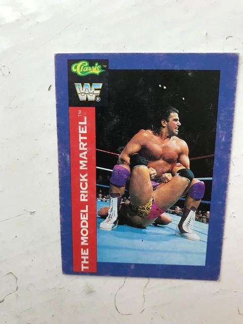 Carte à Collectionner WWF Merlin 1991 - BoulDog Britannique - Édition Wrestling