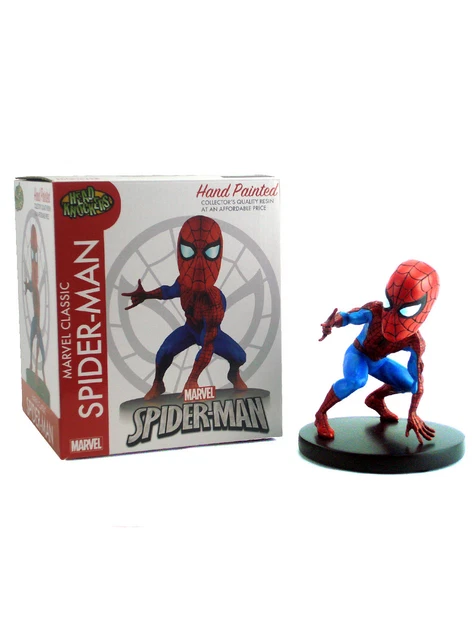 NECA Marvel Testa Oscillante - Figura Spider Gwen Classica In Maschera 20 Cm
