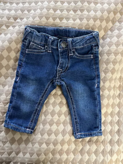 True Religion Baby Jeans Infant Size 3M Blue Denim Pants