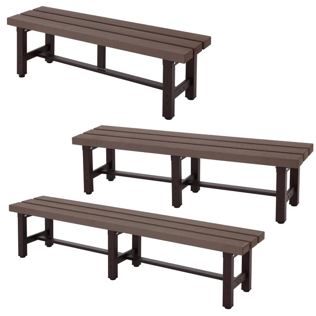MAKEMAKE Panca da giardino in alluminio con braccioli By Terraforma