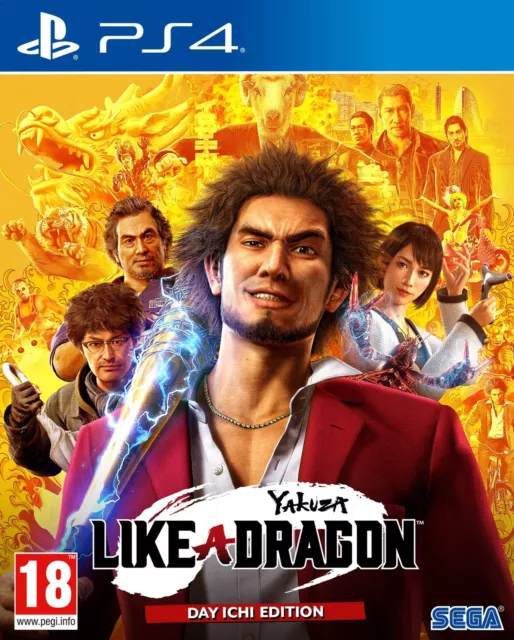 Yakuza: Like A Dragon - Day Ichi Steelbook Edition PS4 (Sony Playstation 4)