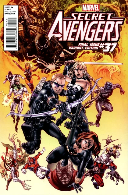 Secret Avengers #37A VF/NM; Marvel | Variant Rick Remender - we combine shipping