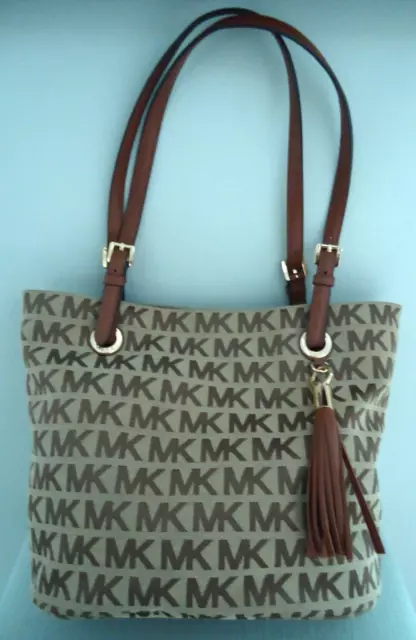 Michael Kors Jet Set Jacquard Shoulder Bag NEW