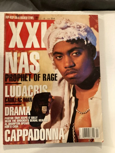 XXL Magazine April 2001 #24 NAS Ludacris Pastor Troy Cappadonna Redman Nelly