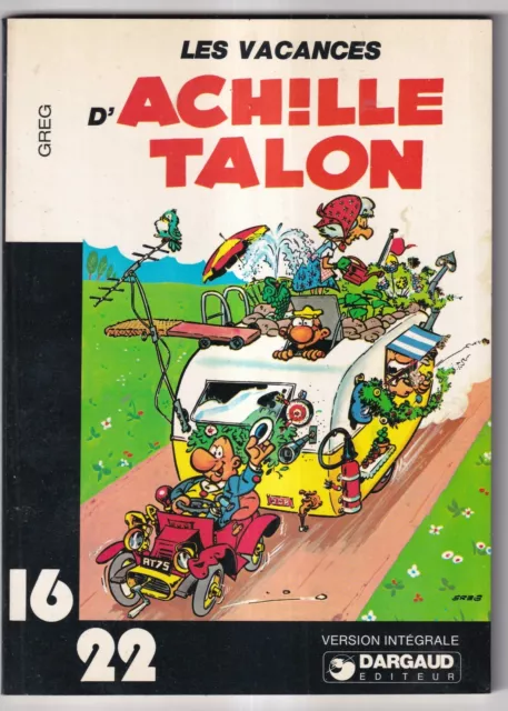 Greg: Achille Talon. 16/22 N°14. Dargaud. 1977.