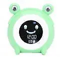Electric Alarm Clock Relax Mood Cute Expression Night Light Wake Up