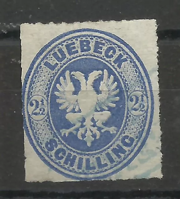 Lübeck  10 A gestempelt