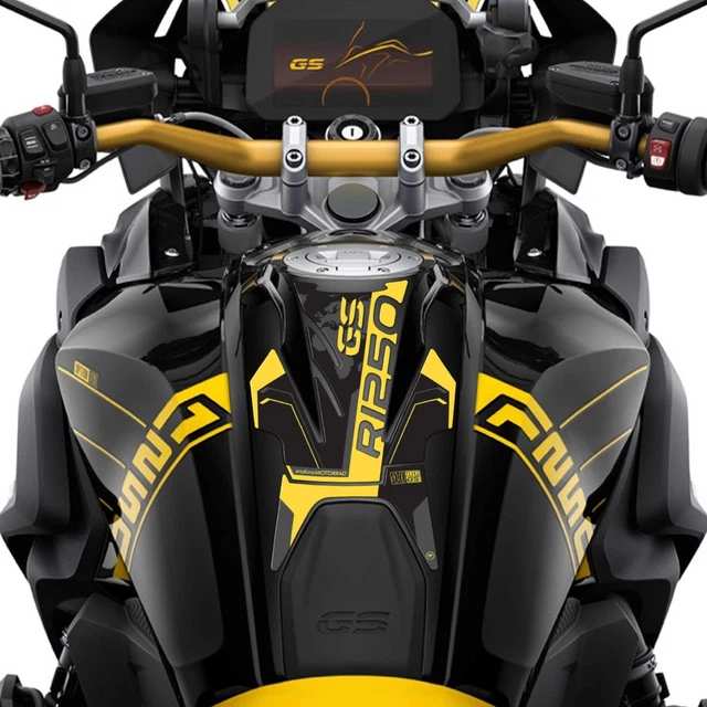 Paraserbatoio In Resina 3D Per BMW R 1250 GS - Sticker Protettivo, Effetto Rilievo, Made In Italy - Foto 7